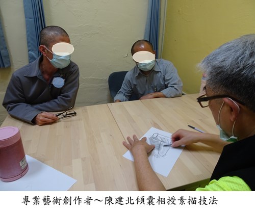 專業藝術創作者～陳建北傾囊相授素描技法